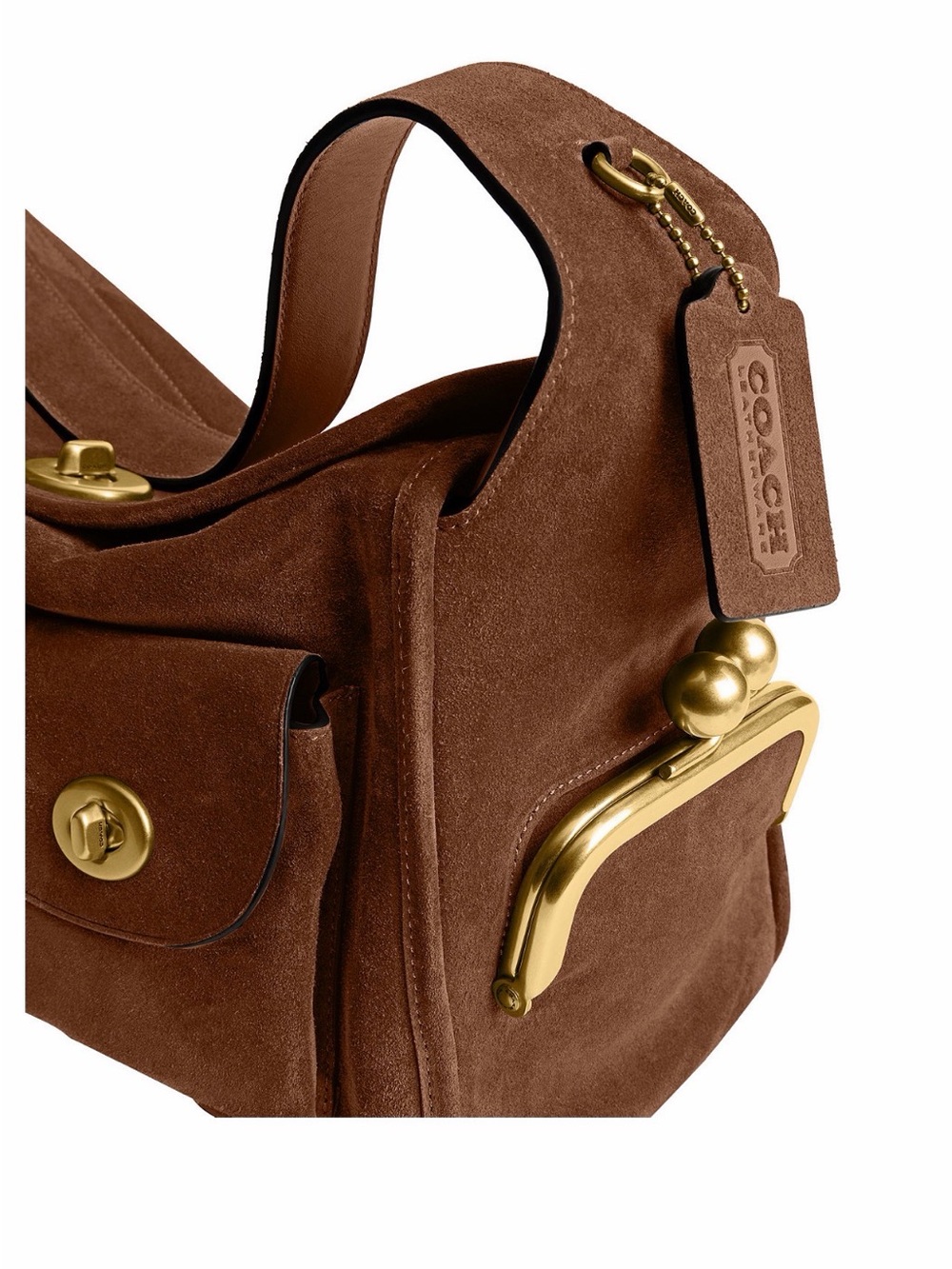 Coach Turnlock Haversack Bag - Picture 10 of 13